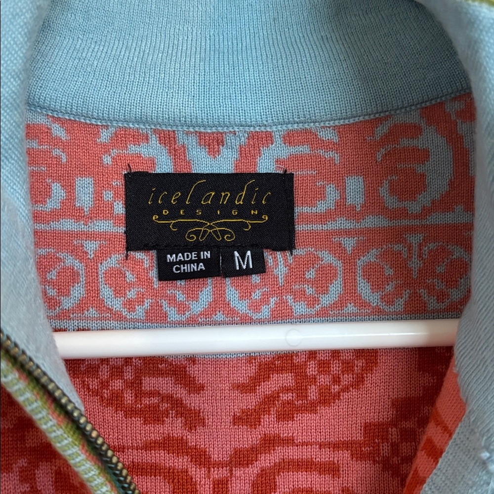 Colorful Merino Wool Sweater - Picture 3 of 4